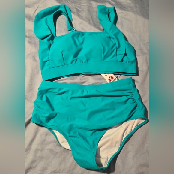 Kate Kasin Womens High Waisted Bikini #630 - Picture 2 of 12